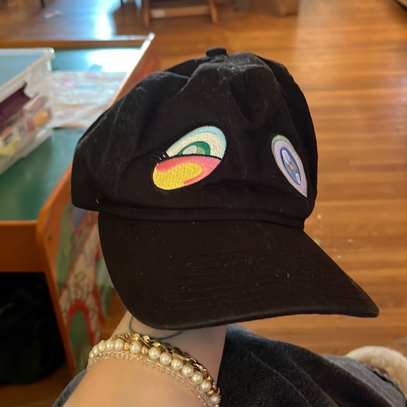 Takashi Murakami x New Era ComplexCon Exclusive Eyes Snapback Hat - Picture 7 of 7